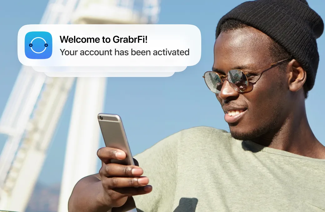 GrabrFi account activation