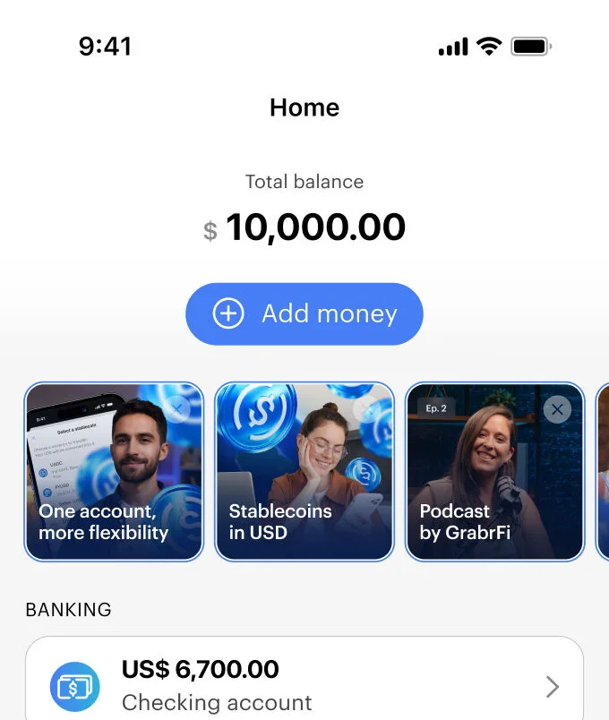 GrabrFi Dashboard